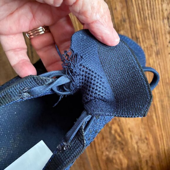 Nike Navy & Black Vapor Max Fly Knit Running Shoes - Size 11 - Picture 6 of 6